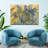 " Gold Leaf Abstract " 4 - Pieces-93060836