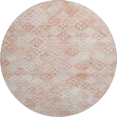 Premium Machine Washable Jamil AMF1081 Geometric Rug