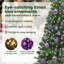 vidaXL Artificial Christmas Tree with 150 LEDs with Stand Green-2012342785