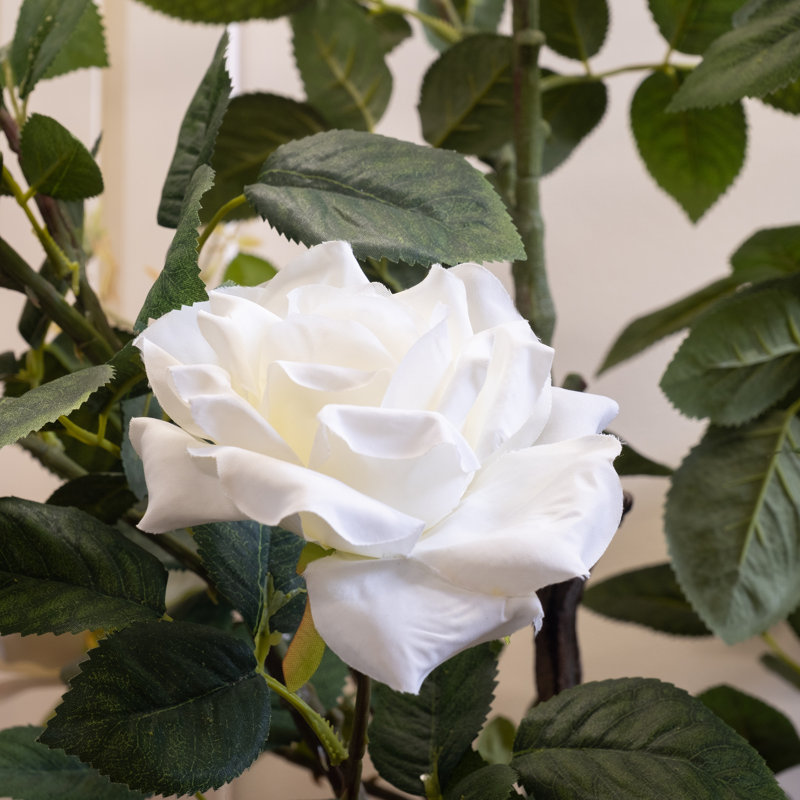 126cm Faux Rose tree