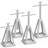 Stack Jacks 4 Pack, Screw Jack Stands For RV Camper Travel Trailer Levelling, Aluminum Stabilizer Jacks, Single Support Unloading Up To 6000 Lbs, Adjustable From 11" To 17",RV