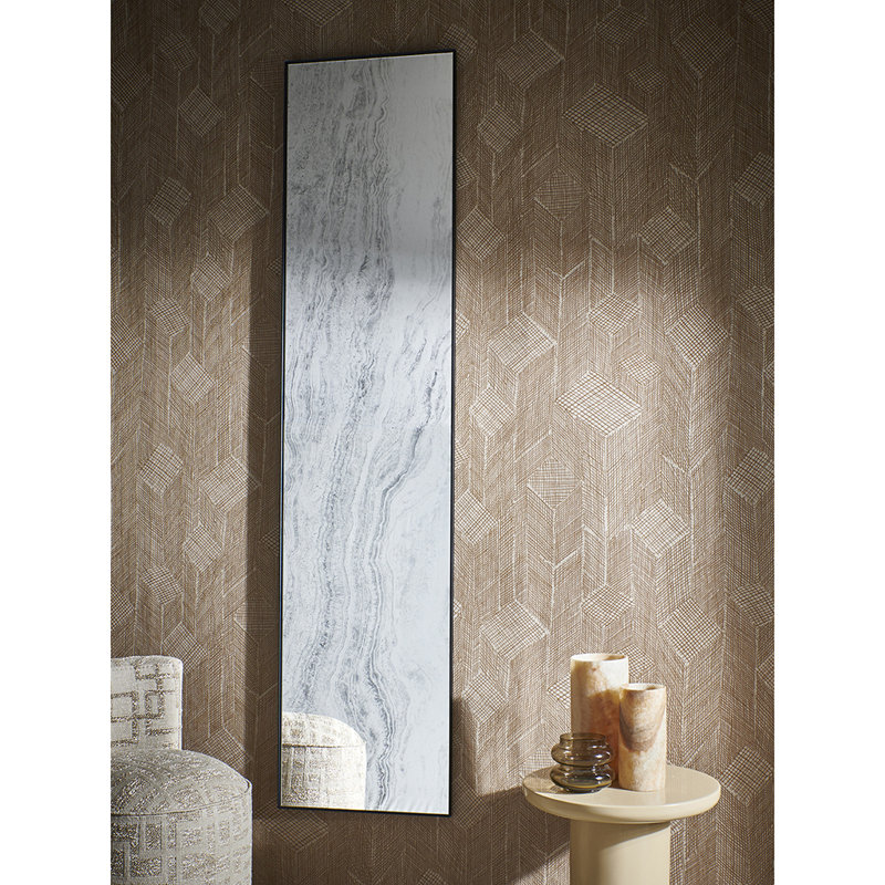 Avigdor Metal Flat Wall Mirror