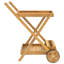 Alieen Solid Wood Bar Cart