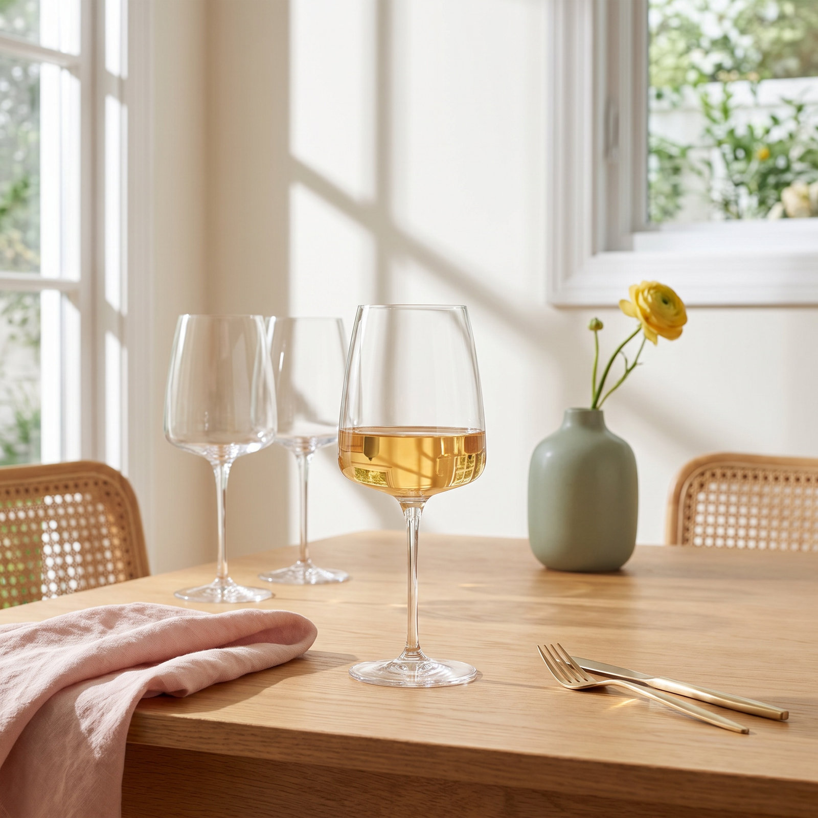 Vine Red Wine Glass