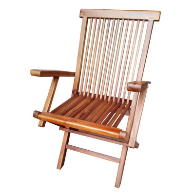 Chaise de patio en bois massif MGP