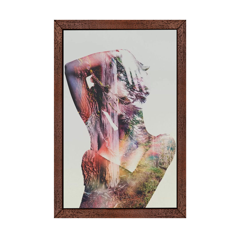 Andreas Lie - Wrapped Canvas Print, 66.04 cm H x 45.72 cm W, Classic Wood Floater Framed