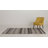 City Striped Shag Tufted Performance Brown/Teal/Blue Rug-2118447472