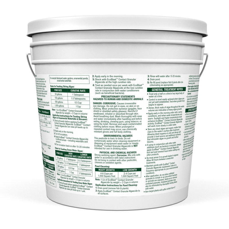 Aquascape Ecoblast Granular Algaecide For Pond, Waterfall, And Stream Features