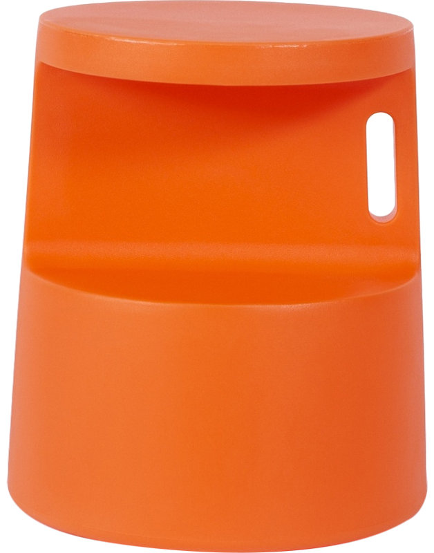 End Table, Orange