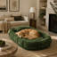 Upholstered 68.9 " Fabric Sofa Bed