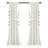Lush Decor Farmhouse Boho Stripe Semi-Sheer Cotton Blend Curtain Panels Pair Drapes (Set of 2)-938284340-938284366