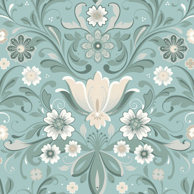Toddy Floral Wallpaper