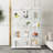 Glass Display Cabinet With 4 Shelves Extra Large, Curio Cabinets For Living Room, Bedroom, Office, Floor Standing Glass Bookshelf, Quick Installation-595702065