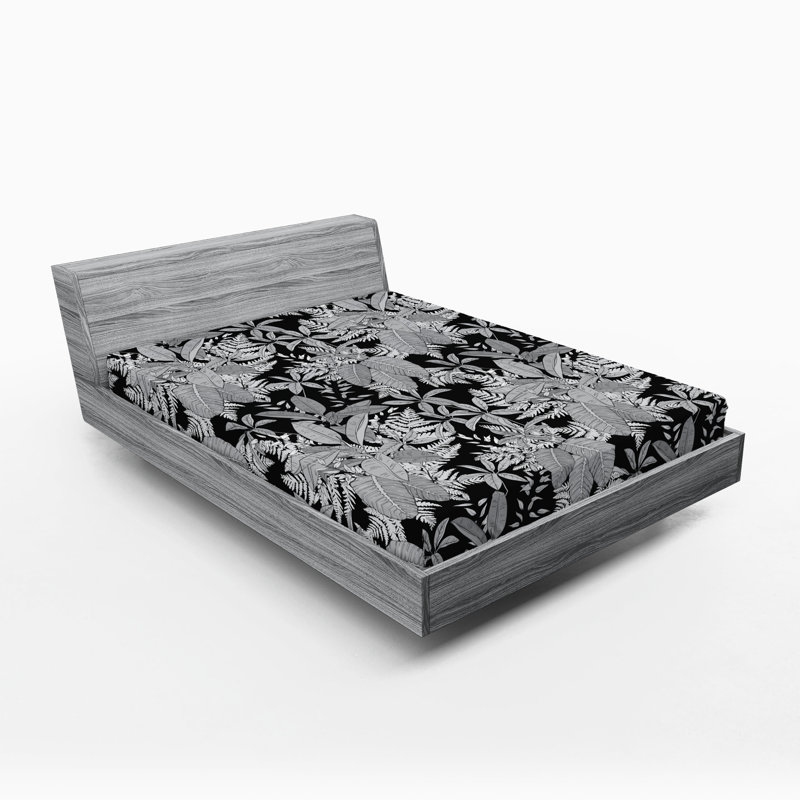 Drap-housse Ambesonne Jungle Boho, Drap-housse grand