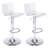  Crawley Acrylic Bar Stools With Mid Back, Set Of 2, Adjustable Swivel Airlift Barstools, Counter Height Bar Chairs For Kitchen Dining Pub Cafe (Clear)-1373397413