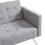 Surface de vie polyvalente et pliante grise pour un lit convertible compact-1508848065
