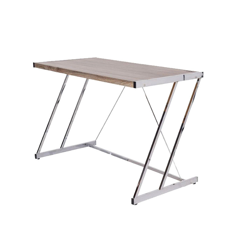 Rectangular Writing Desk With USB Charging Dock