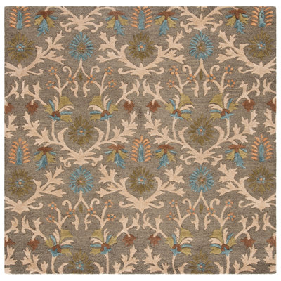 Tapis en laine touffeté à la main Cannen