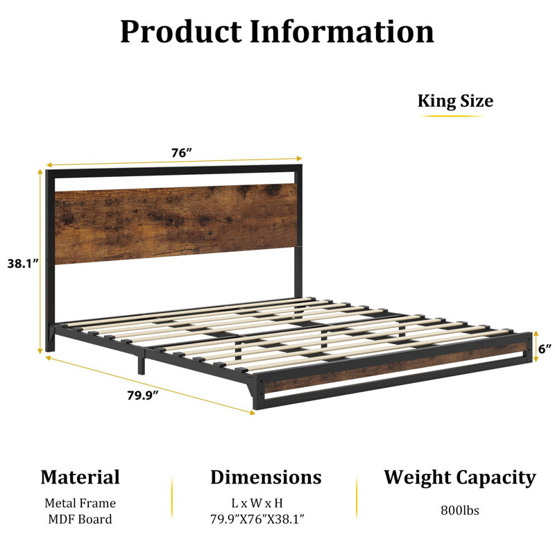 Vane Bed, King