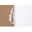 Commode de rangement blanche à 5 tiroirs avec poignées - Armoire de rangement moderne