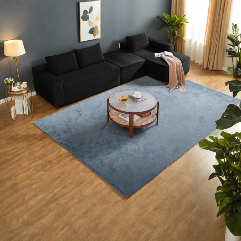 Canapé modulaire spacieux en velours côtelé, sans assemblage, pour la maison