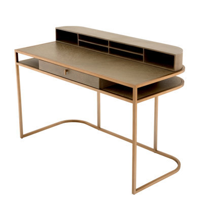 Highland Stainless Steel Writing Desk