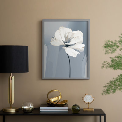 FLORAL Series CDXL  -Premium Framed Print -Ready to Hang - No Nails Required
