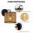 Rattan Wall Light Metal Base Wall Sconce