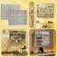 Vitrine murale grise parfaite pour les voitures miniatures, porte transparente pour vitrine élégante
