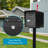 Oasis Classic Locking Post Mount Mailbox Black-1760409650