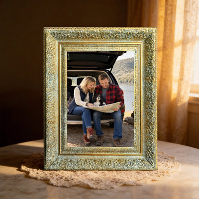Antique Gold 1PC Classic Picture Frame for 11" x 14" Photos and Gallery Wall Decor