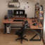 Bureau rectangulaire en bois massif brun noisette-998758768-998758775