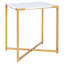 Amelia Marble Frame End Table-72595306