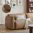 Khaki 100% Polyester Modular Sofa cushion couch