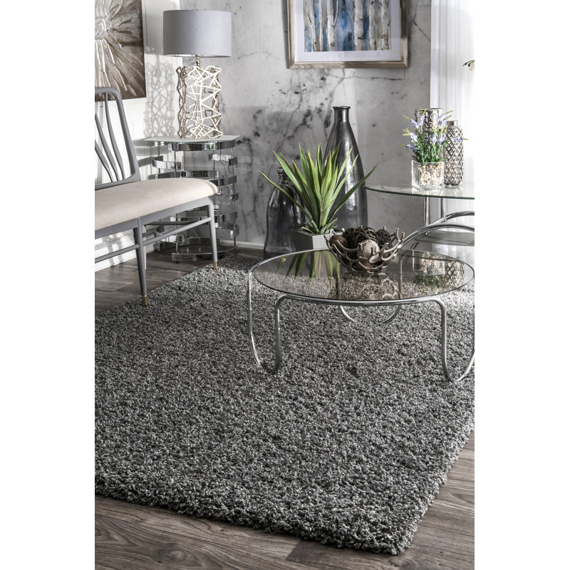 Bomani Solid Colour Area Rug, Rectangle 239cm x 305cm