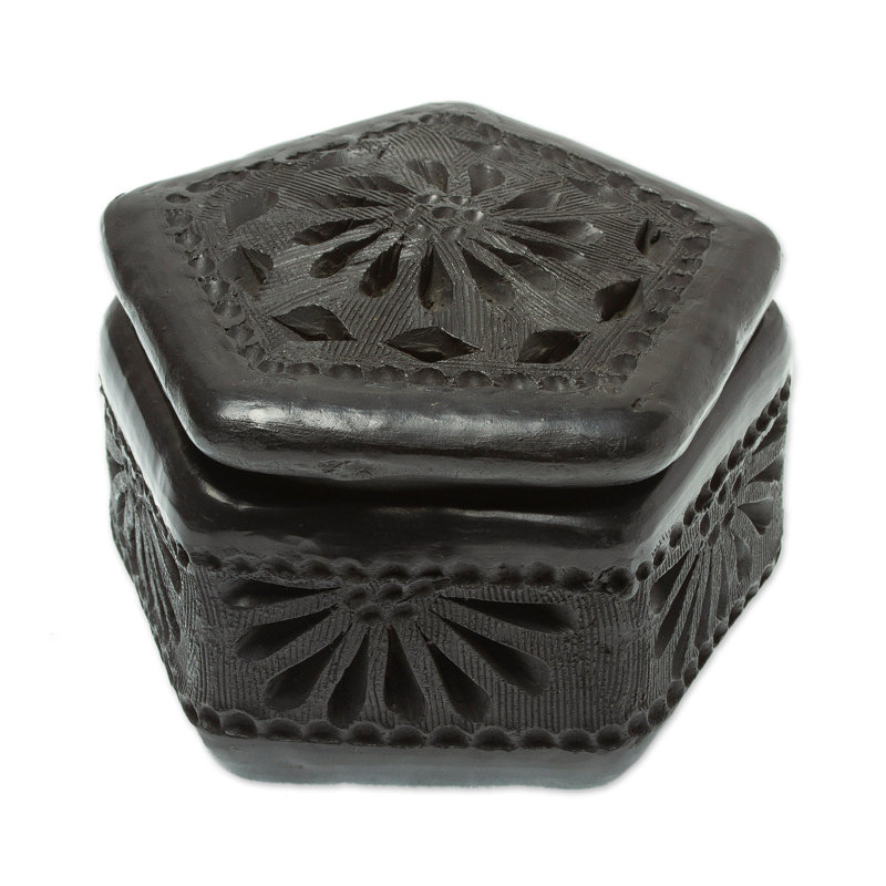 Handmade Stoneware Decorative Box