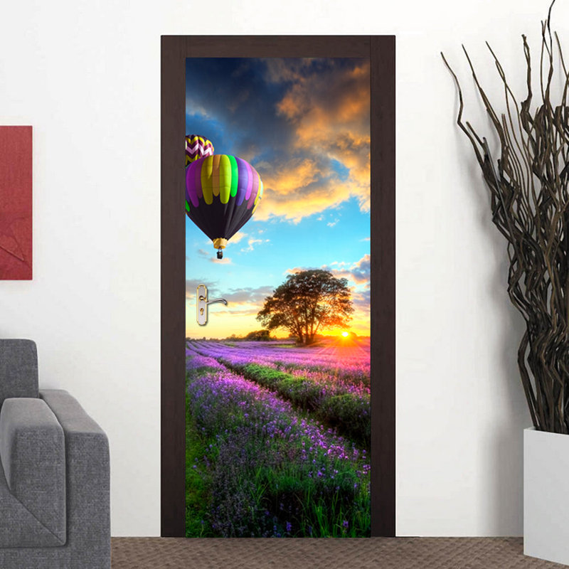 Plants & Flowers Door Decal