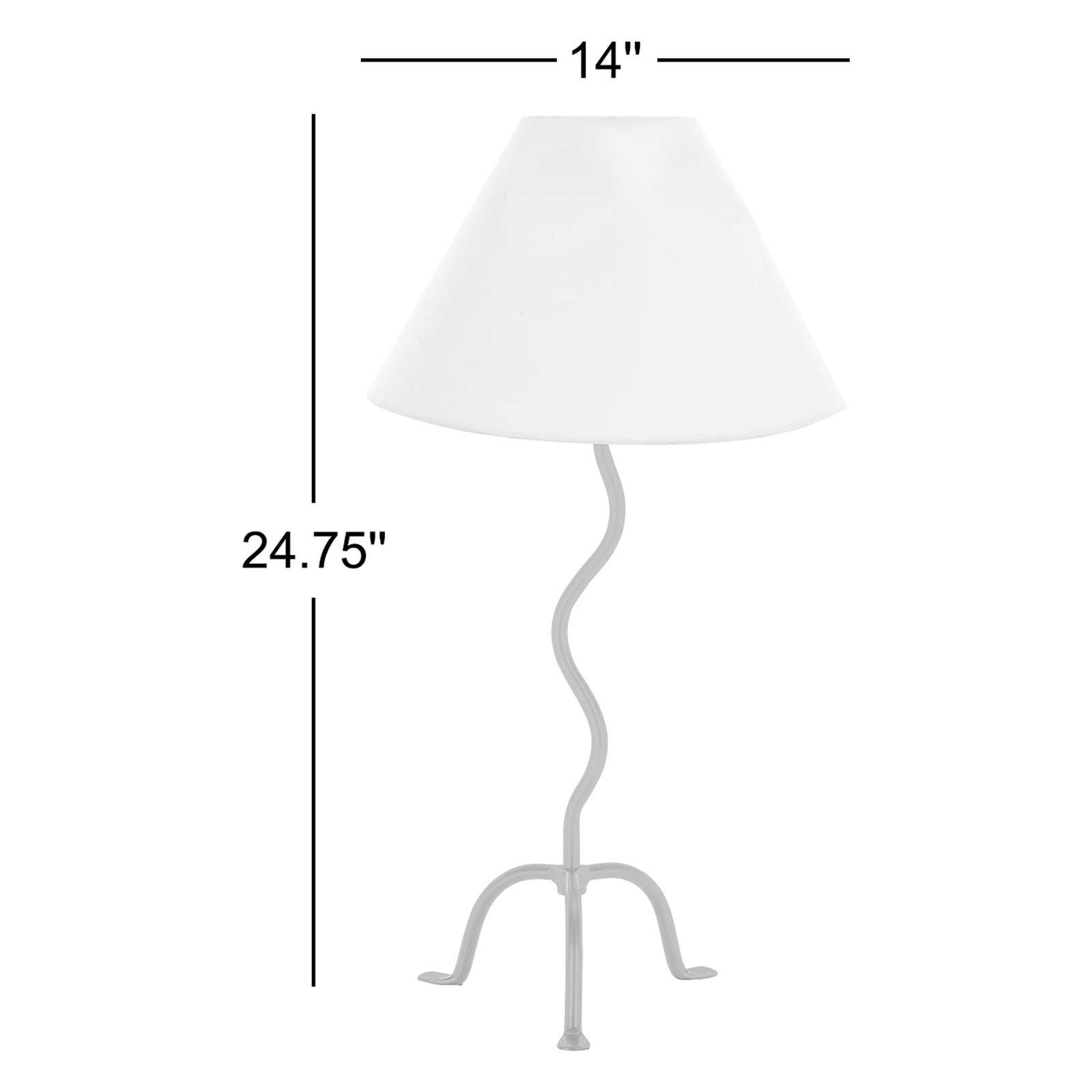 Metal Table Lamp