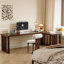 Bureaux en bois massif en L noyer clair-107934566-107934568