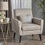 CLUB CHAIR, chaise en tissu