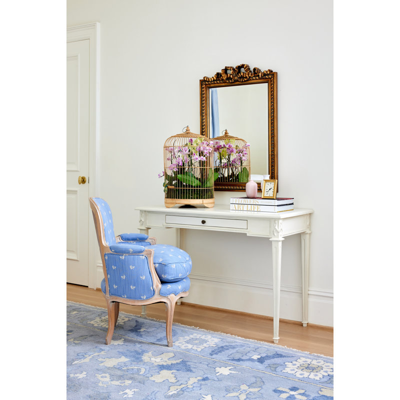 Clarence Beveled Mirror, 36" x 24", Pink