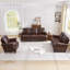 Ensemble de salon en similicuir 3 pièces-593230819