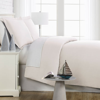 Ensemble de housse de couette en os de Southshore Fine Linens