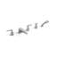 Twenties 5-hole Bathtub Mixer with Diverter and Hand Shower-1673299704