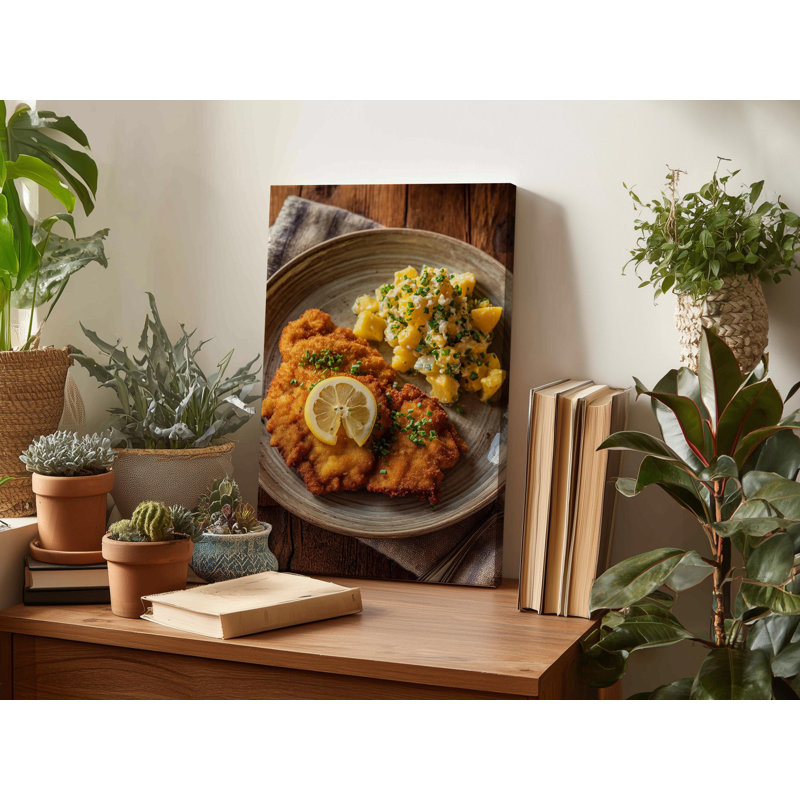 Art mural, reproduction de photographie de cuisine allemande, peinture de cuisine autrichienne pour salle à manger ou restaurant
