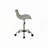 Office Chair,Adjustable Height,Swivel,Ergonomic,Computer Desk,Work,Juvenile,Grey Leather Look,Grey Metal,Contemporary,-1370778197