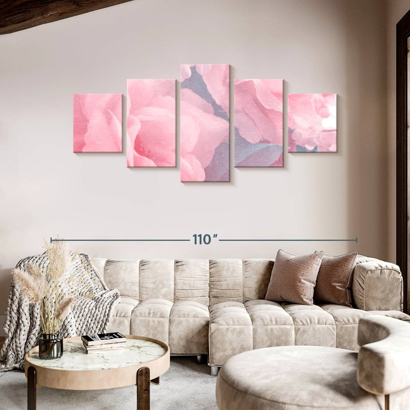 Pink Fabric Roses