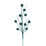 Vickerman 30" Seafoam Mini Flower Glitter Spray, 6 per bag.
