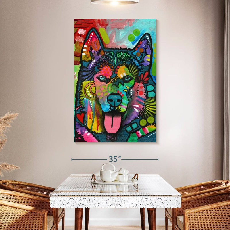 Brampt Husky 2021, 51" H x 34" W