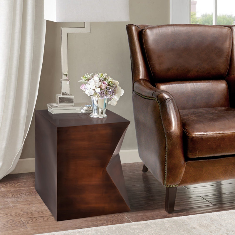 End Table, Copper